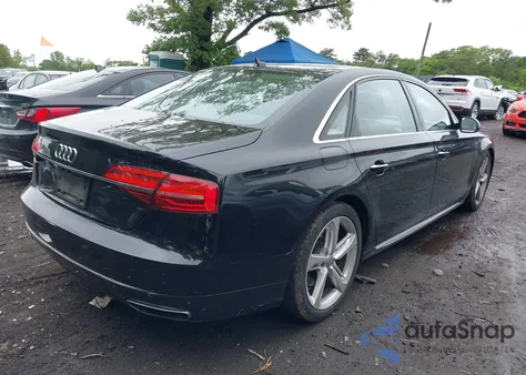 2018 Audi A8 L 3.0T from USA, damaged, VIN WAU44AFD1JN000676